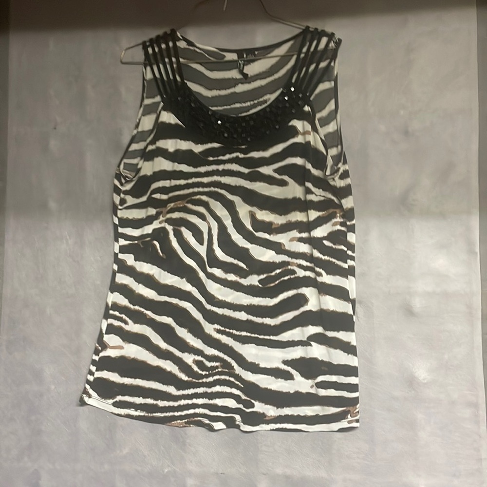 Milano Animal Print Tank! Size Large